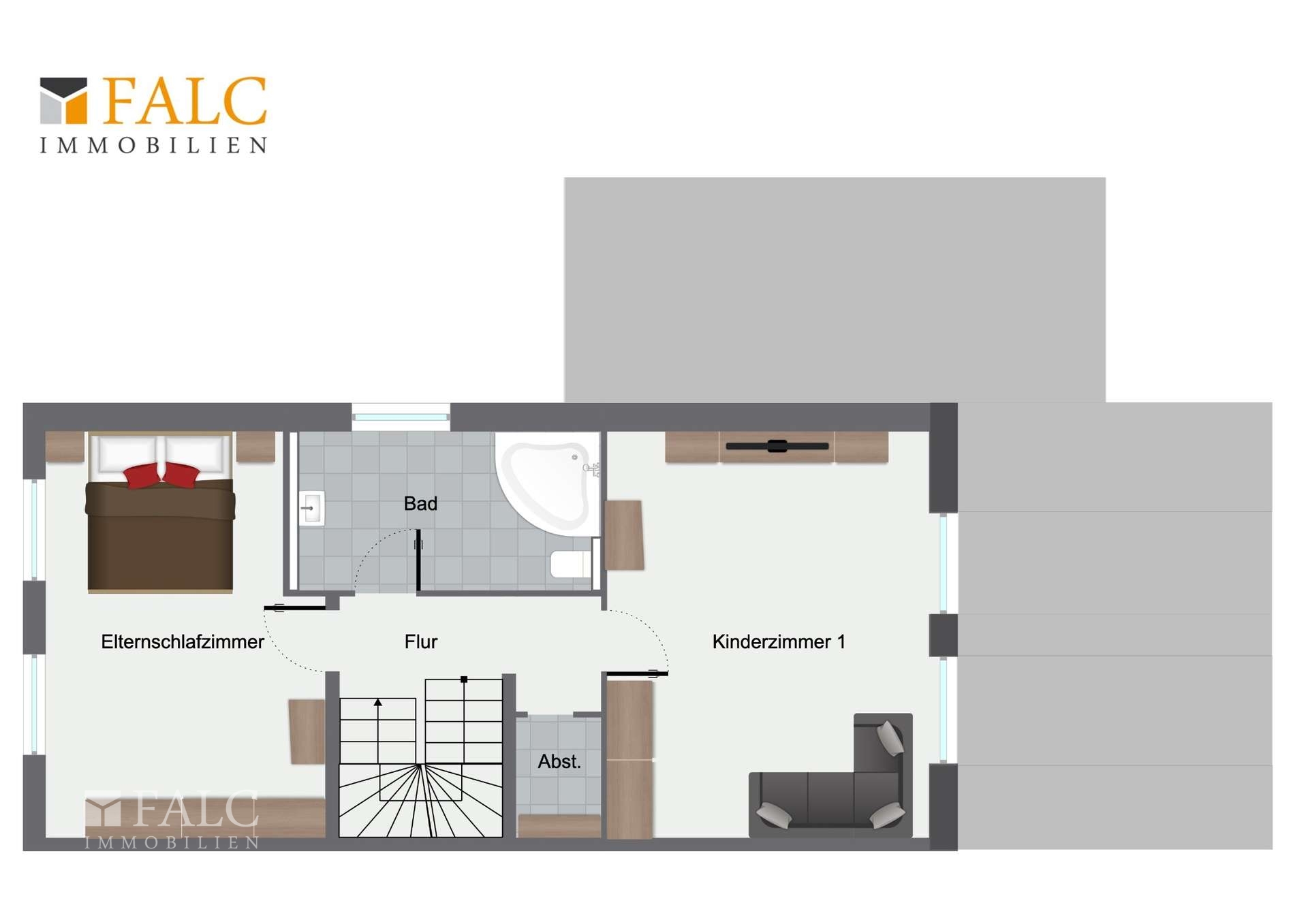 Grundriss Obergeschoss